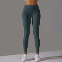Body de punto de cintura alta para mujer, liso, sin costuras, levantamiento de cadera, correr, yoga, deportes, gimnasio, moda - details 33