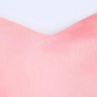 TRAFZA, vestidos estampados de estilo playero de verano para mujer, sin tirantes, sin mangas, plisado con cremallera, vestido Midi de tul con dobladillo dividido y espalda descubierta - details 6