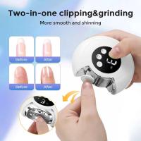 Cortauñas Eléctrico 360° Tijeras de Uñas para Bebé y Adulto Herramienta de Manicura de Belleza - details 2