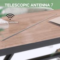 Antena de expansión de 7 secciones AM Radio, FM, TV Antena de 66 cm de largo - details 1