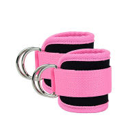 Juego de bandas de resistencia, correas de tobillo, soporte ajustable para pies, puño acolchado, peso del tobillo, soporte de entrenamiento para piernas, equipo deportivo para Yoga y gimnasio - details 1