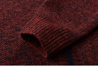 Chaqueta de Punto Gruesa para Hombres Estilo Casual de Invierno Cardigan de Lana con Cremallera Completa - details 10