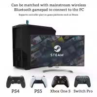 -Adaptador USB para juegos, receptor de Gamepad Bluetooth para PC, PS5, PS4, Xbox, One Handle, adaptador inalámbrico para Nintendo Switch Pro - details 9