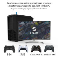 -Adaptador USB para juegos, receptor de Gamepad Bluetooth para PC, PS5, PS4, Xbox, One Handle, adaptador inalámbrico para Nintendo Switch Pro - details 9