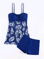 Conjunto estampado mujer, bañador sexy de 2 piezas para playa y piscina, 2024 - details 12