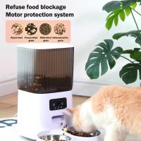 Alimentador automático inteligente para mascotas, cuenco con o sin cámara, Control remoto, grande, 5L, 1/2 tazones, dispensador de comida para gatos - details 4
