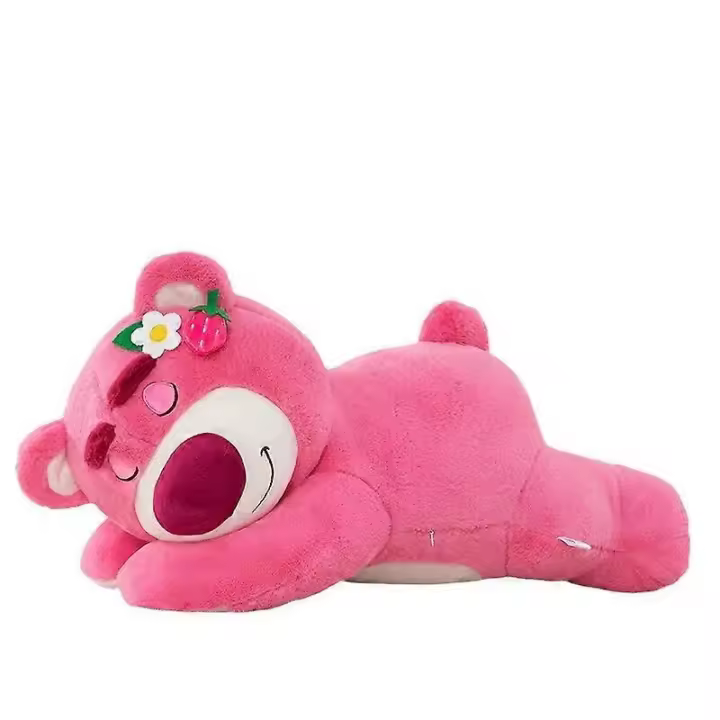 Cojín de Peluche de Oso de Toy Story Lotso Diseño de Morera Regalo de Cumpleaños Perfecto para Niñas Festivales de Amigas - 1