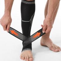 Calcetines tobilleros antideslizantes para pantorrilla, protección de manga de compresión, soporte elástico para pantorrilla, transpiración transpirable, baloncesto - details 7