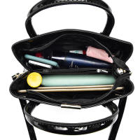 Bolso de hombro de charol de cuero PU para mujer, bolso de diseñador de lujo, bolso de compras de gran capacidad, moda - details 19