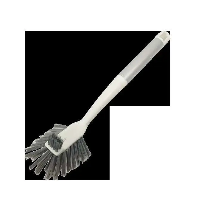 Cepillo para lavar y limpiar platos de alta calidad, mango de aluminio y material PP respetuoso con el medio ambiente, mango largo, cocina hecha a mano - 1