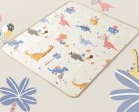 Alfombra de picnic para niños con dibujos animados coloridos, alfombra suave antideslizante, adecuada para uso al aire libre - details 1