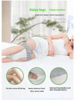 Almohada de Pierna Ajustable para Duerme Lateral Almohada de Memoria de Algodón Ortopédico con Rebote Lento Almohada de Pie de Embarazo para Alivio del Dolor de Rodillas - details 3