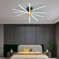 Luces Led de araña para sala de estar, candelabro moderno para dormitorio, hogar inteligente, Bluetooth, Compatible con Alexa, 90-260V - details 10