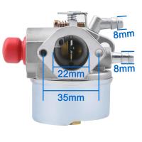Carburador para Tecumseh, 640135A, 640004, 640014, 640025, 640017, OH195XA, OH195EA, OHH50, OHH65, OHH45, 5.5HP, 6HP - details 2