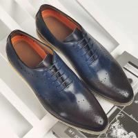 Zapatos de hombre completos de nuevo diseño de moda Oxford de piel de vaca de capa superior - details 15