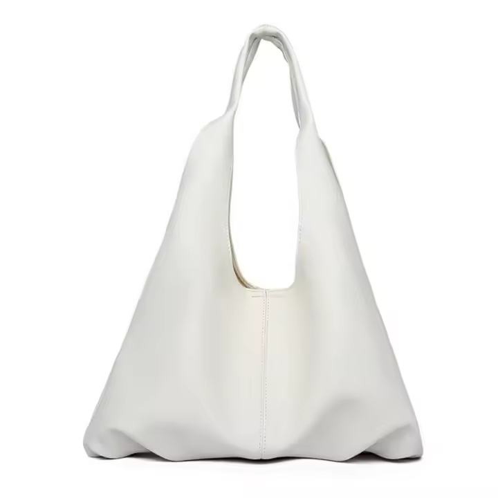 Bolso Tote de Gran Capacidad Bolso de Hombro Trendy para Mujeres Cuero PU Sencillo - 1