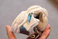 Zapatos informales para niños y niñas, zapatillas de deporte de malla de aire de moda, clásicas, con cordones, transpirables, para correr, asequibles, innovadoras - details 16
