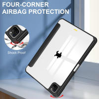 Funda Antigolpes con Tapa Trasera Transparente, Soporte Integrado para Lápiz, para iPad Pro 11, 2024 - details 12