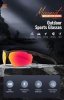 Gafas de sol polarizadas para ciclismo para hombre y mujer, lentes deportivas para bicicleta de montaña y carretera, 2023 - details 0