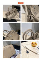 Nuevo bolso de platino para mujer, bolso con patrón de lichi, versátil, de gran capacidad, bandolera, bolso de mano para mujer - details 6