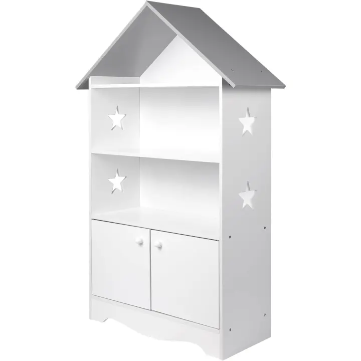 Estanterías Abiertos, Librero Infantil para Habitación Organizador Multiusos, Estante de Libreria - 1