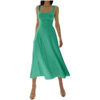 Verde Novedad para 2025 Vestido Maxi de Verano para Mujer Sin Mangas - details 8