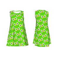 Vestido Duo de búho sin mangas informal para mujer, divertido pájaro verde, viajes personalizados, D-Duogos - details 74