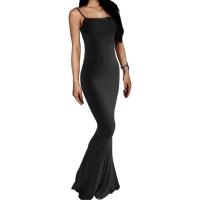 Elegante Vestido Largo de Verano Vestido Bodycon sin Mangas y sin Espalda para Mujeres - details 1