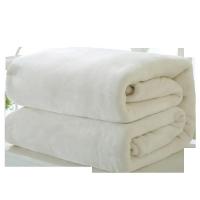 WAOW-Microlino esponjoso cálido para camas, 220x240cm, funda de sofá suave, manta polar de lana Coral azul negro liso, primavera e invierno. - details 0