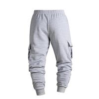 Pantalones Cargo para Hombres Cintura Elástica, Estilo Deportivo Casual, Ropa de Gimnasio Fitness, Diseño Holgado - details 6
