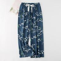Pijamas de Algodón-Seda para Mujeres Pantalones Corporales Delgados para Embarazadas - details 4