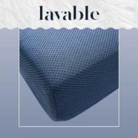 Espuma Colchón y sofá Cama Plegable en Tres Partes 11,5 cm Sillón Cama o colchoneta - Individual (190 x 90 cm) - details 6