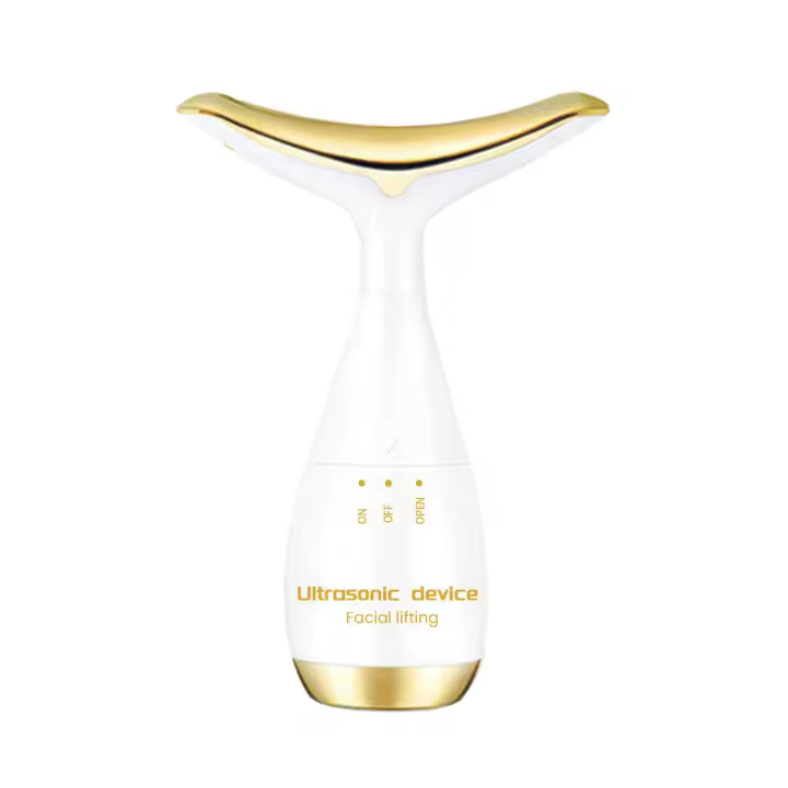 Dispositivo de eliminación de arrugas reafirmante, masajeador Facial con vibración de doble mentón, mantiene la piel saludable y brillante - 1