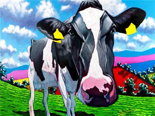 RUOPOTY-pintura por números de 40x50cm, pinturas decorativas hechas a mano, imágenes de animales, regalo personalizado - 1
