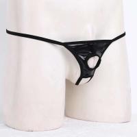 Tanga abierta con agujero para el pene para hombre, bikini, ropa interior exótica saro, camisola, homosexual, fetiche - details 1