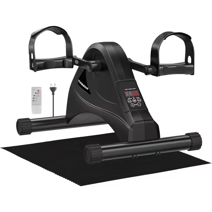 Estaticos Personas Mayores,Pedaleador Electrico, 6 Niveles de Velocidad, Control Remoto con Motor Silencioso para Rehabilitación de Piernas - 1