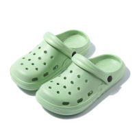 Sandalias de Hogar de EVA Suave para Mujer Punta Alta, Suela Gruesa, Antideslizantes, Secas, Estilo Verano - details 10