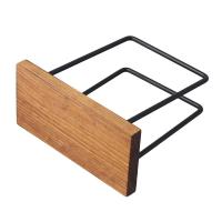 Servilletero de madera Original para decoración de comedor, soporte de pie, dispensador de servilletas, artesanía de madera - details 3