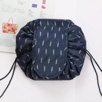 Bolsa De Maquillaje Para Mujer Con Cierre De Cordón Organizador De Viaje Impermeable Estuche De Belleza Portátil De Oxford - details 11