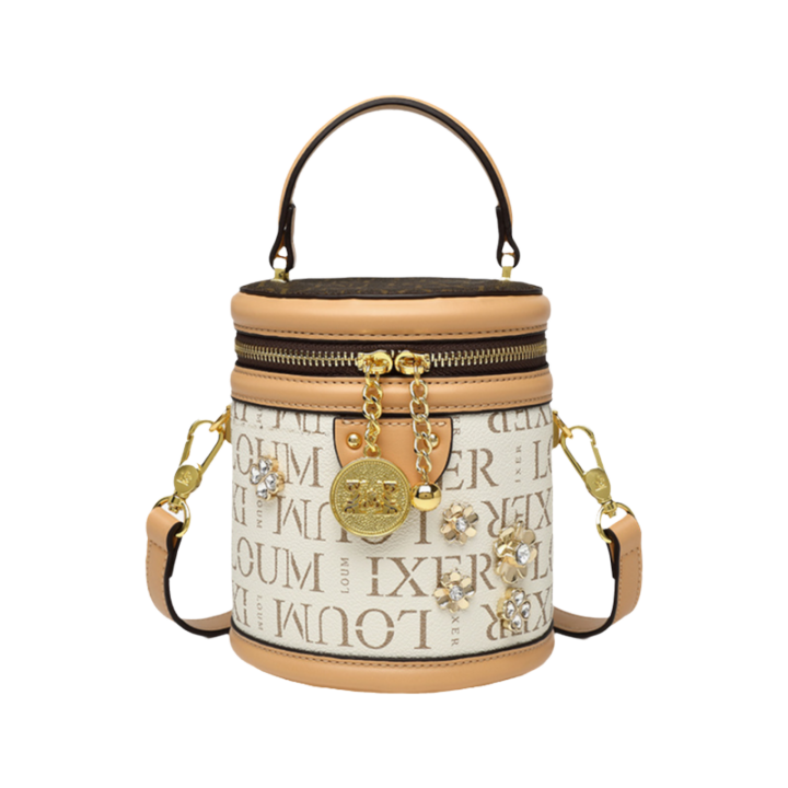 Stylish Women's Shoulder Bag In Premium Leather From Luxury Brand Designed By Famous Designer Classic Elegant