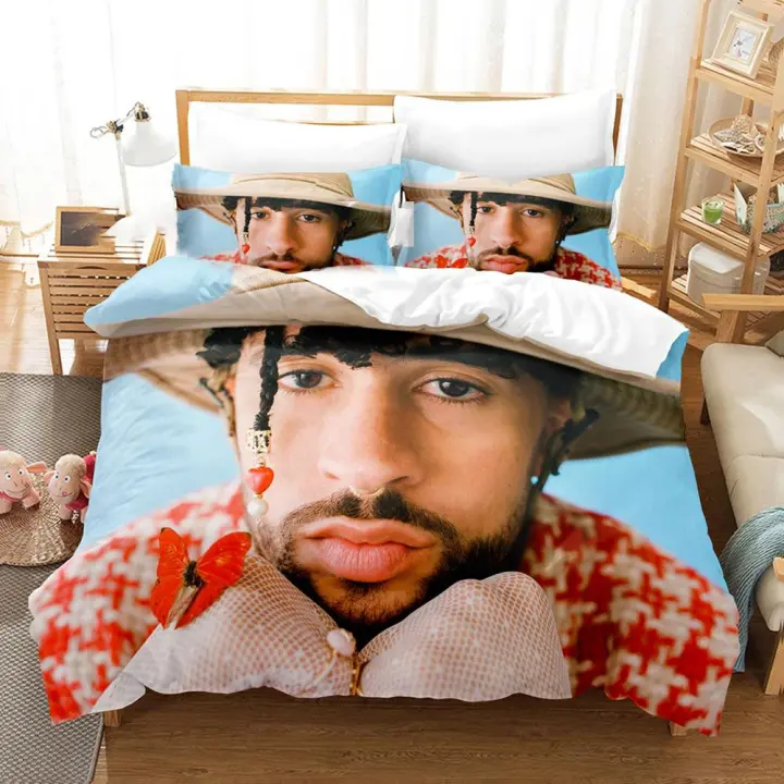 Juego de Ropa de Cama 3D de Pato Malo Funda de Edredón, Funda de Almohada, Cubierta de Colchón para Rey, Reina, Colchón Twin Diseño de Pato Malo en 3D Ideal para Hombres, Mujeres, Niños - 1