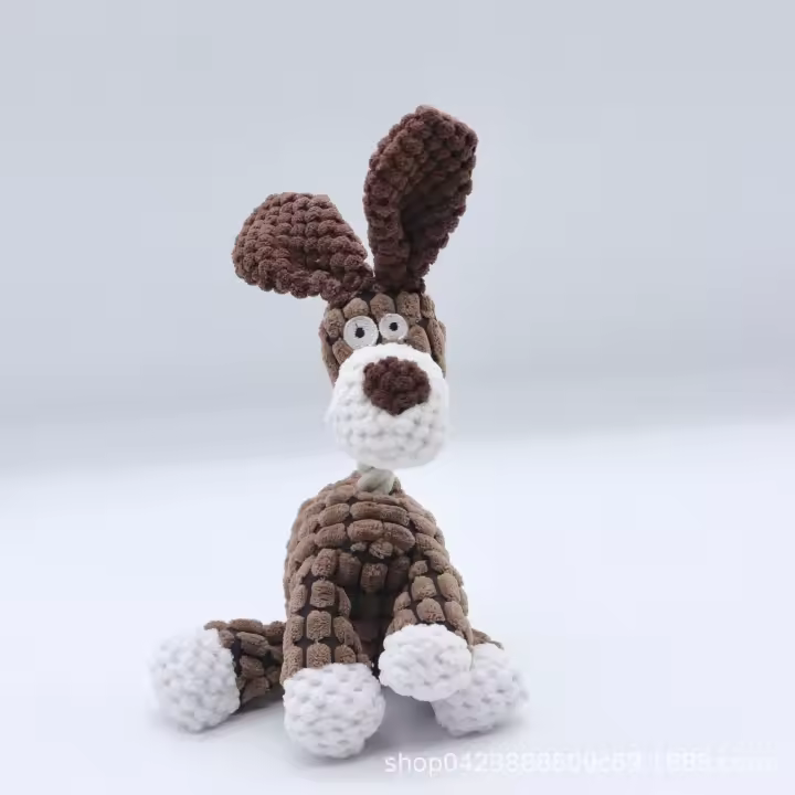 Juguetes para Mascotas Cuerda de Algodón Resistente a Mordiscos Juguetes de Peluche para Perros - 1