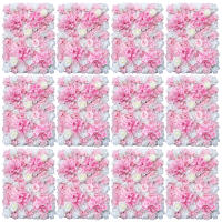 Panel Artificial de pared para fotografía, Fondo de flores decorativas para ducha nupcial, 12 unidades - details 8