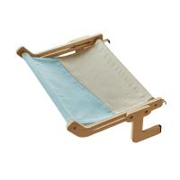 Cama colgante Universal para ventana, hamaca de montaje de madera de 40 libras, tela de calidad fácil y lavable, suministros para mascotas, I8n3 - details 6
