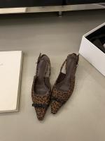 Impresionante Belleza Francés Sandalias de Tacón Alto con Estampado de Leopardo Zapatos de Mujer - details 20