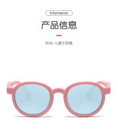 Gafas de Sol Redondas Nuevas de Silicona para Niños Protección Antiradión Ultravioleta - details 5