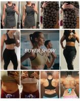 Camiseta sin mangas de entrenamiento de cintura para mujer, moldeador de cuerpo con cremallera, Top sin mangas con Control de barriga, ropa deportiva para mujer, ropa interior moldeadora de cuerpo - details 4