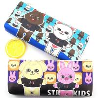 Estuche de lápices Skzoo de dibujos animados de Stray Kids, caja de papelería, bolsa de almacenamiento de papelería para niños y niñas, bolsa para estudiantes, regalo de cumpleaños para niños - details 1
