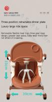 Silla de Comedor Plegable para Bebé Asiento de Comedor Multifuncional para Aprender a SSentar en Casa - details 16