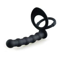 Leten Vibradores de Doble Penetración Juguete de Juego para Adultos para Parejas Plug Anal y Bucal - details 11